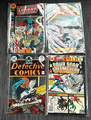 Buy DC Comics Lot 4 1970s Batman 449 Justice League 102 Four Star Spectacular 2 • 15.76£