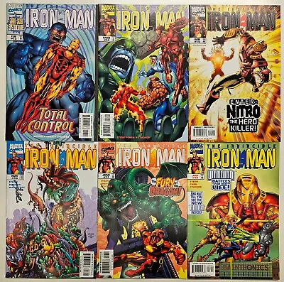 Buy Marvel Comics Iron Man Vol 3 Key Run 6 Issue Lot 13 14 15 16 17 18 High Grade FN • 0.99£