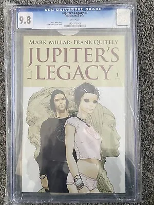 Buy Jupiter's Legacy #1 CGC 9.8 2013 Mark Millar Frank Quitely New NETFLIX Show • 100£
