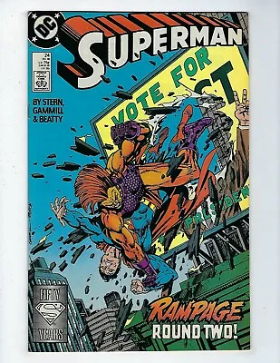 Buy SUPERMAN Vol.2 # 24 (DEC 1988), NM • 4.95£