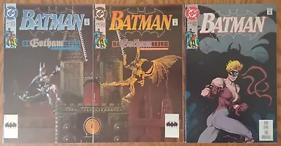 Buy DC Comics Batman Lot - Issues 477 478 479 - Upper Mid-grade A Gotham Tale 1 & 2 • 8.02£