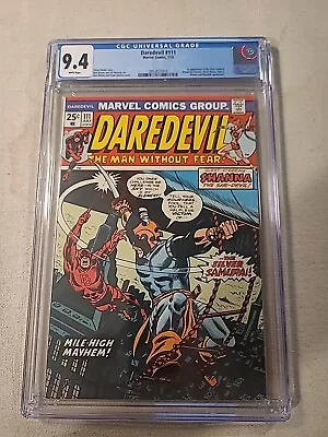 Buy Daredevil 111 Cgc 9.4 White Pages  • 217.42£
