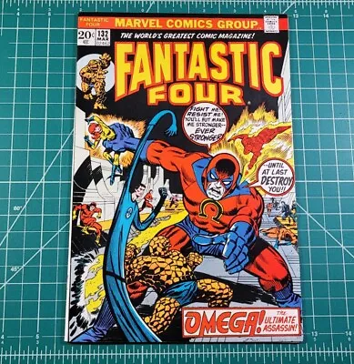Buy Fantastic Four #132 (1973) 1st App Omega Ultimate Alpha Steranko Buscema Marvel • 39.51£