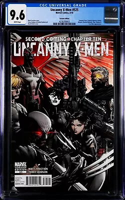 Buy Uncanny X-Men 525 CGC 9.6 1:25 Finch Variant • 155£