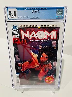 Buy Naomi #1 CGC 9.8 First 1st Appearance Of Naomi CW Show Key Issue • 296.44£