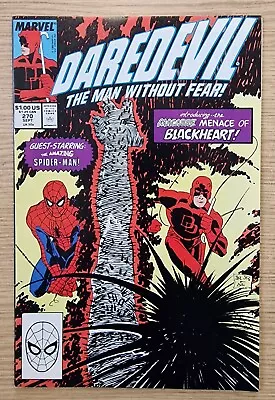 Buy Dardevil #270 First Appearance Blackheart. Marvel Key  • 10£
