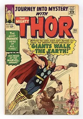 Buy Thor Journey Into Mystery #104 VG+ 4.5 1964 • 63.25£
