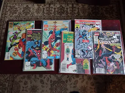 Buy THE SPECTACULAR SPIDER-MAN ANNUALS #8 9 10 11 12 14 LOT OF 6 Comics 1988-1994 • 31.62£
