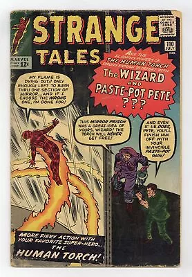 Buy Strange Tales #110 GD- 1.8 1963 1st App. Doctor Strange, Nightmare • 1,519.09£