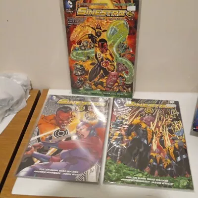 Buy Green Lantern DC Comics TPB Lot Sinestro Vol 1 2 3  • 18£