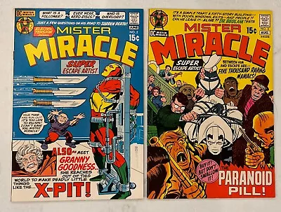 Buy Mister Miracle #2 & 3 Set. DC Comics 1971. Ungraded, Nice Conditions! • 40.02£