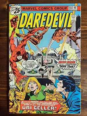 Buy Daredevil  #133 - Year '76  Marvel - 1st Appearance Of Mind-Wave And Think Tank • 19.07£