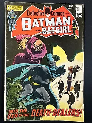 Buy Detective Comics #411 Batman Robin DC Comics Silver Age 1st Print Adams G/VG *A4 • 110.68£
