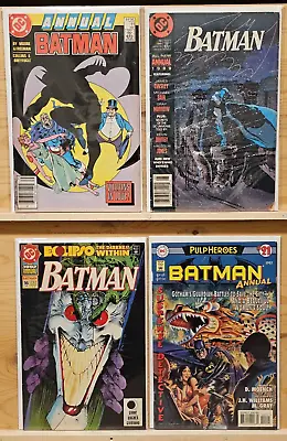 Buy Batman Annual #11, 13, 16, 21 DC Comics 1987-1997 Lot Of 4 • 4.74£