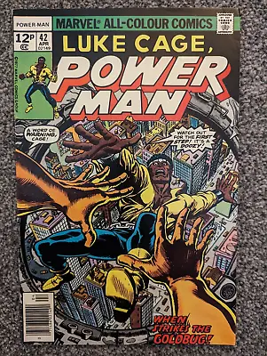 Buy Luke Cage Power Man 42. Marvel Comics 1977. • 2.49£