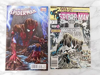 Buy Web Of Spider-Man #32 Amazing Spider-Man #1 GameStop Exclusive Super Rare HTF • 51.17£