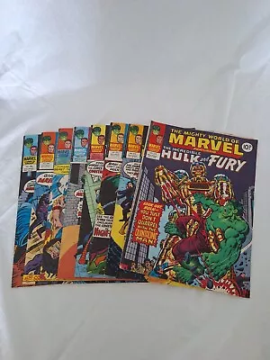 Buy Incredible Hulk Mighty World Of Marvel Comics 1977-78 268-275 Collection • 34£