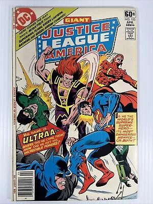 Buy Justice League Of America #153 Vol. 1 DC 1978 Bronze Age Batman/Superman VF! • 7.99£