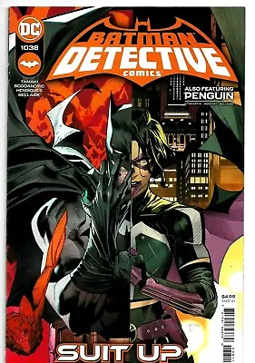 Buy BATMAN DETECTIVE COMICS #1038 DC Comics A BLOODY BATMAN Penguin SUIT UP 2021 NM • 4.34£