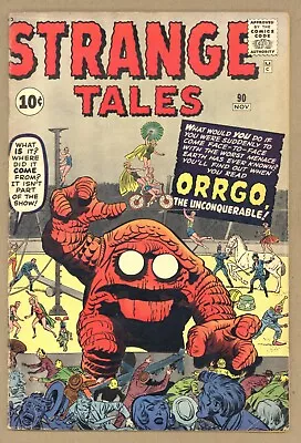 Buy Strange Tales 90 VG+ Kirby MONSTER Cover/art Ditko! HECK 1961 Marvel Comics T607 • 117.70£