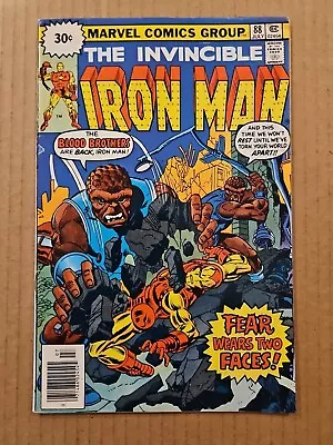 Buy Iron Man #88 30 Cent Price Variant W/ MVS Marvel 1976 FN • 23.98£