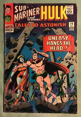 Buy Tales To Astonish 76. 1966. Silver Age . Marvel Comics. • 12£