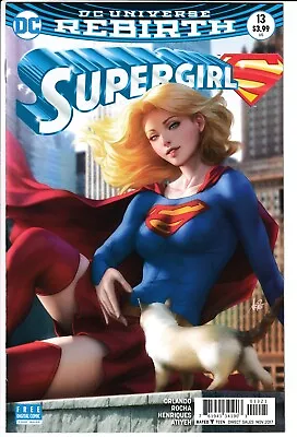 Buy SUPERGIRL #13, STANLEY ARTGERM LAU COVER, NM/M, DC Comics (2017) • 14.95£