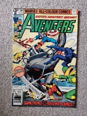 Buy Avengers #190 - Dec 1979 - Daredevil Appearance! - Vfn+ (8.5) Pence Copy! • 8.99£