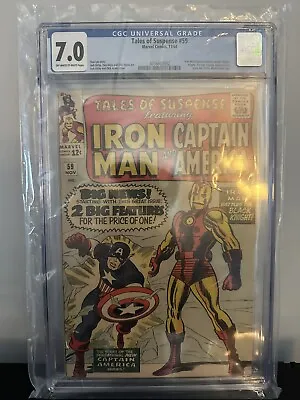 Buy Tales Of Suspense #59 CGC 7.0 Iron Man Double Feature • 356.85£
