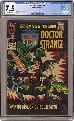 Buy Strange Tales #163 CGC 7.5 1967 1573370003 • 67.16£