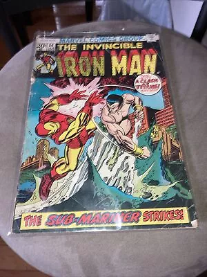 Buy Marvel Iron Man #54 (1972) 1ST Appearance Of MOONDRAGON GOTG Low Grade • 24.13£