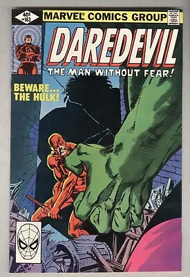 Buy Daredevil #163 March 1980 VF Frank Miller Hulk • 32.13£