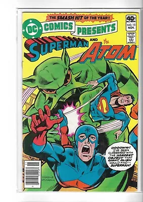 Buy Dc Comics Presents : Superman/atom. #15,nm £3.95. Cent Copy! 50% Sale! • 3.95£