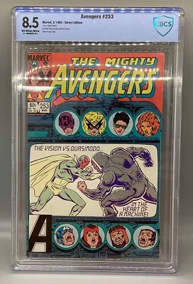Buy 1985 The Mighty Avengers #253 - Marvel Comic Book - CBCS 8.5 • 31.62£