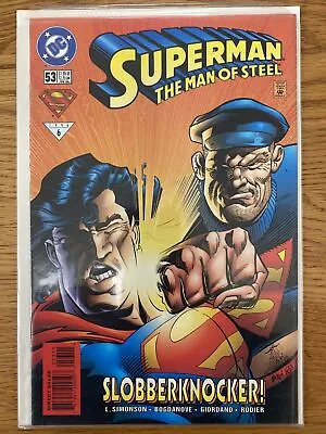 Buy Superman: The Man Of Steel #53 February 1996 Simonson / Bogdanove DC Comics • 0.99£