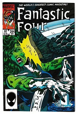 Buy Fantastic Four #284 - Marvel 1985 - Volume 1 - Cover By John Byrne [Psycho Man] • 7.99£
