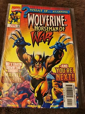 Buy What If..#111 NM 1998 Wolverine Horseman Of War X-Men Combined P&P Discounts ! • 3£