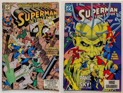 Buy Superman In Action Comics #670 & #675 -- 2 Superman Comics $2 • 1.58£