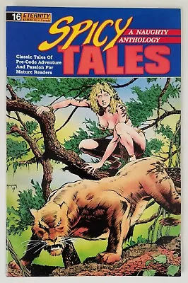 Buy Spicy Tales #16 (1990, Eternity) VF Golden Age GGA Reprints B&W • 10.39£