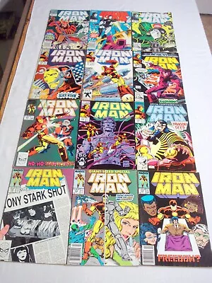 Buy 12 Iron Man Marvel Comics #243, #244, #248, #254, #269, #275-#278, #281, #286 • 7.94£