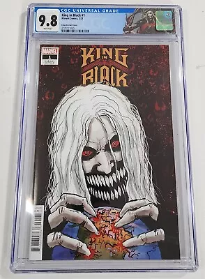 Buy King In Black #1 Marvel Comics CGC 9.8 Donny Cates Variant Cover 1:500 • 128.56£