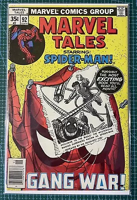 Buy Marvel Tales Starring Spider Man #92 Cents Var GANG WAR 1st HAMMERHEAD ROMITA! • 30£