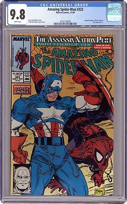 Buy Amazing Spider-Man #323 CGC 9.8 1989 4341139008 • 128.56£