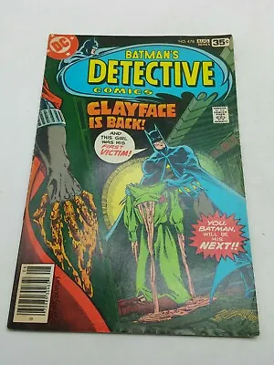 Buy DC Comic Detective Comics Vol 42 No 478 1978 N1c103 • 22.12£