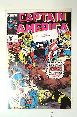 Buy 1989 Captain America #352 Marvel VF/NM Key 1st Team App. Supreme Soviets Comic • 5.61£
