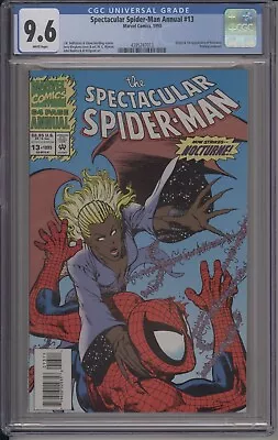 Buy Spectacular Spider-man #13 - 1993 Annual - Cgc 9.6 - Origin/1st App Of Nocturne • 46.20£