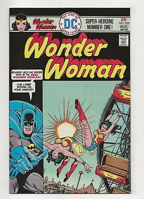 Buy Wonder Woman #222 (1976) Batman Cover FN+ 6.5 • 9.48£