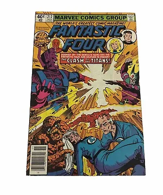 Buy Fantastic Four #212, Marvel 1979, John Byrne, 2nd App Terrax VG/FN (box35) • 6.39£