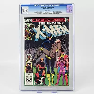Buy Uncanny X-Men #167 -Marvel Comics 3/83 CGC 9.8 Grade • 130.50£
