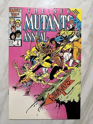 Buy New Mutants Annual #2 (1986) VF/NM 1st Appearance Of Psylocke 🔑 • 35.54£